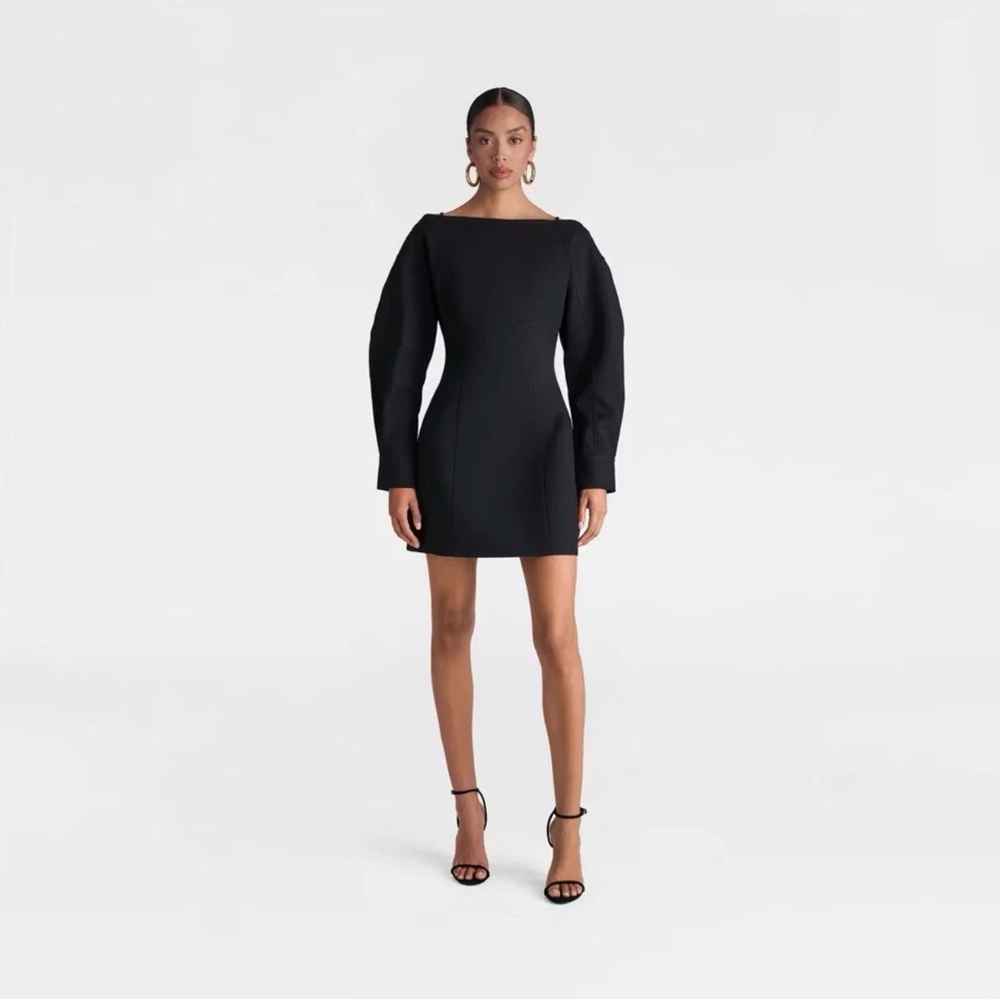KBB by Kahlana -  Women's 'The Boatneck Mini Dress' - Black 4, 14, 16, 17, 24